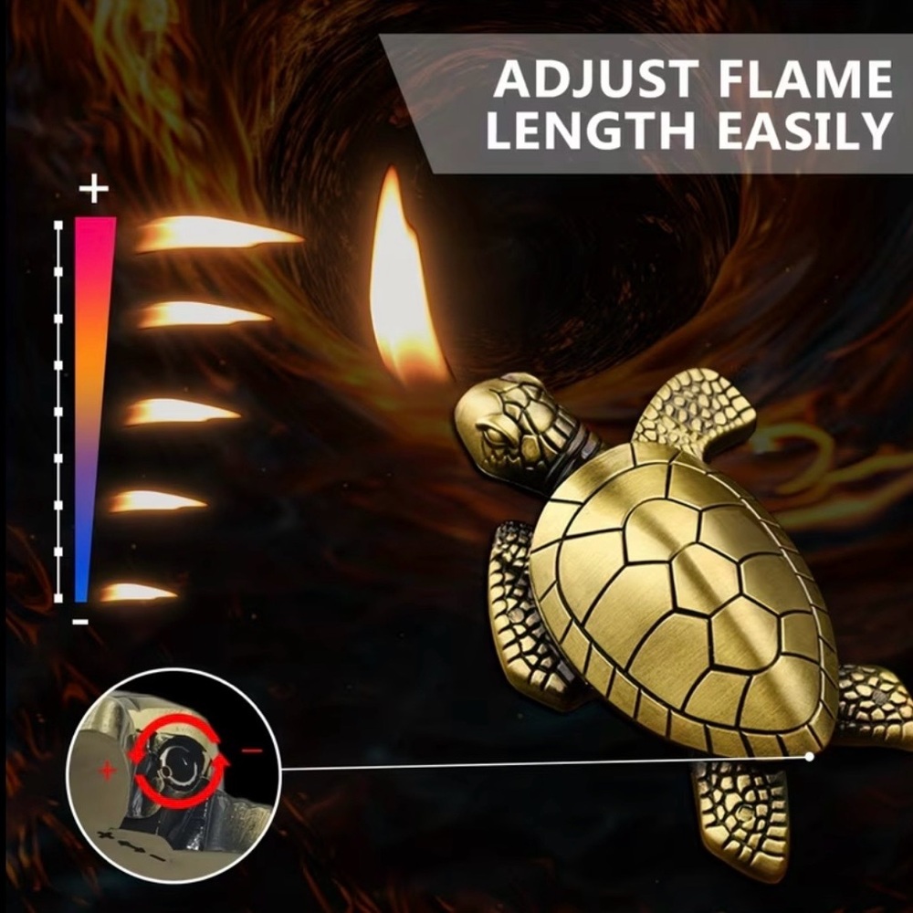 Turtle Torch Lighter, NEW, Fuel NOT Included - Picture 4 of 5